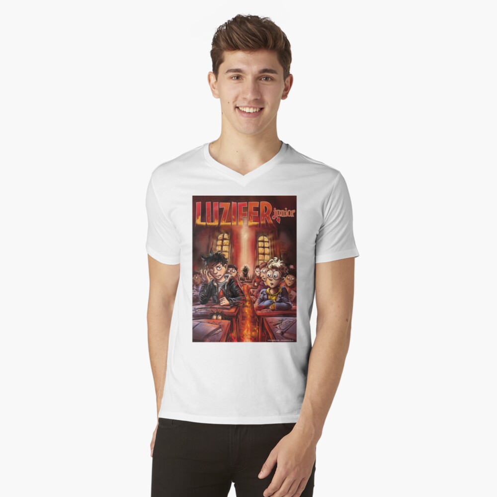 Artikel-Vorschau von T-Shirt mit V-Ausschnitt, designt und verkauft von LuziferJunior.