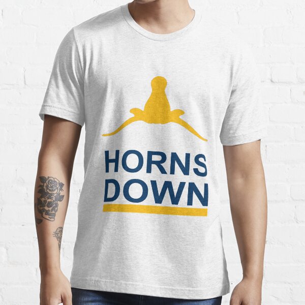 "HORNS DOWN Football West Virginia Gameday " Tshirt for Sale by