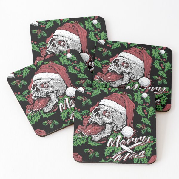 Item preview, Christmas Skull Santa Hat designed and sold by MudgeStudios.