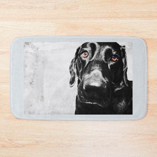 Item preview, Black Labrador watercolour  designed and sold by HoundieLover.