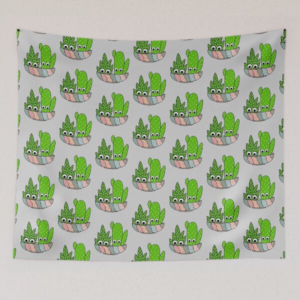 Item preview, Cute Cactus Design #213: Cacti Arrangement In A Nice Planter Bowl designed and sold by DreamCactus.