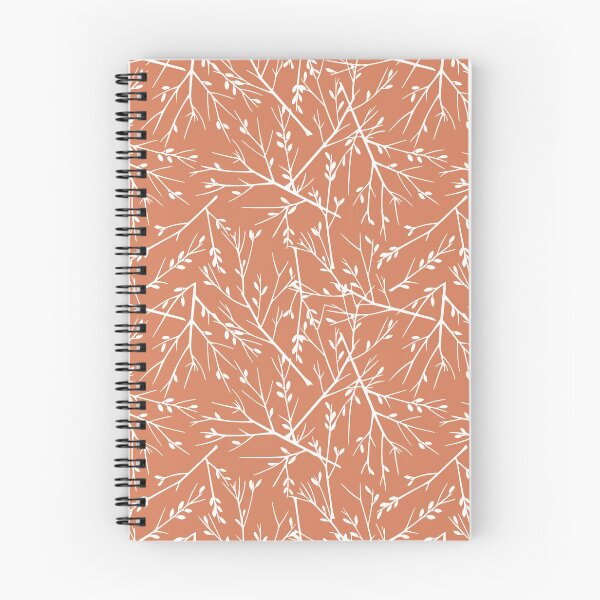 Item preview, Floral Botanical Leaves Pattern, Terracotta designed and sold by meggydesigns.