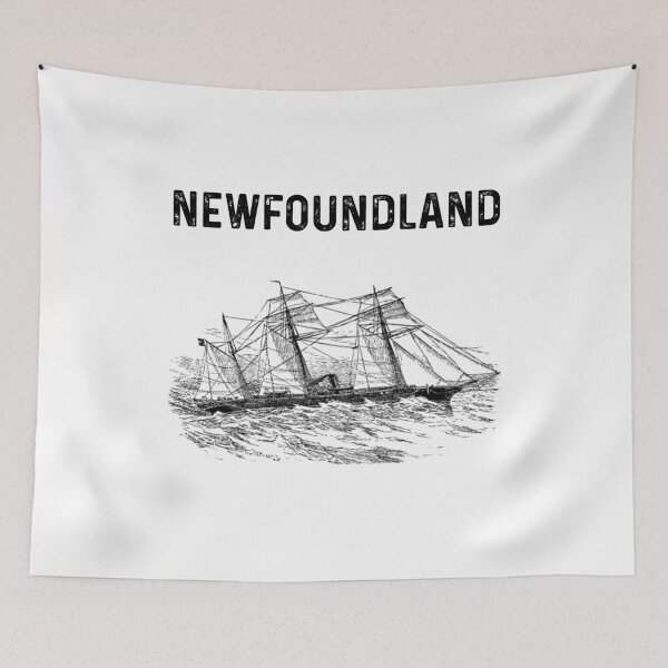 Item preview, Vintage Ship || Newfoundland and Labrador || Gifts || Souvenirs || Clothing designed and sold by SaltWaterOre.