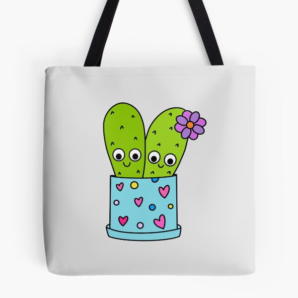 Artikelvorschau, Cute Cactus Design #216: Cacti Couple In Cute Pot entworfen und verkauft von DreamCactus.