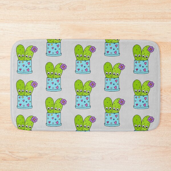 Item preview, Cute Cactus Design #216: Cacti Couple In Cute Pot designed and sold by DreamCactus.