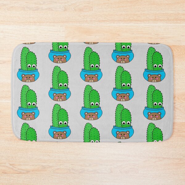 Item preview, Cute Cactus Design #217: Cacti In Bear Pot designed and sold by DreamCactus.