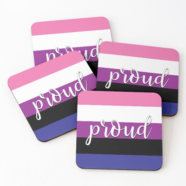 Item preview, proud: genderfluid pride colors designed and sold by bnbdesigns.