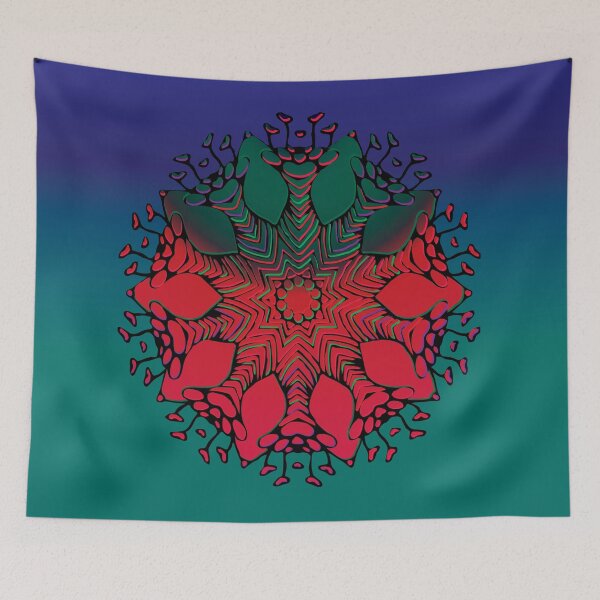 Item preview, Abstract Flowerhead 19 designed and sold by Mia Harper Design.