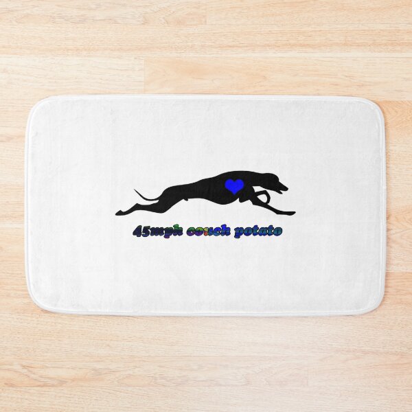 Item preview, Greyhound 45mph couch potato designed and sold by HoundieLover.