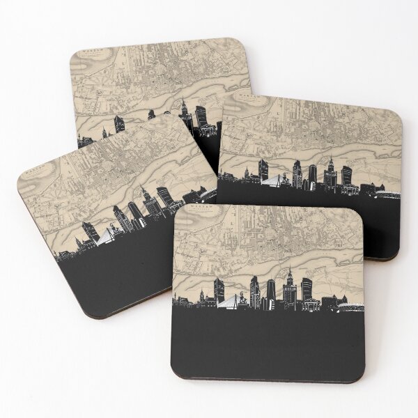 Item preview, warsaw skyline designed and sold by BekimART.