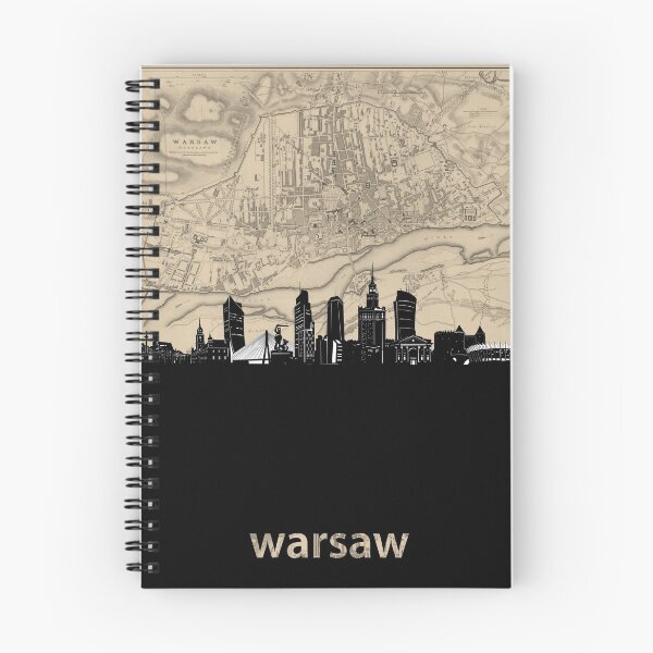 Item preview, warsaw skyline designed and sold by BekimART.