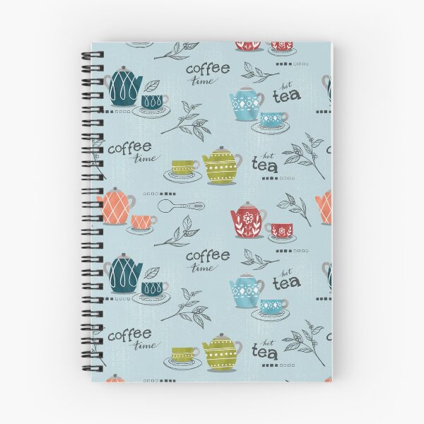 Item preview, Coffee and Tea Party - Light Teal designed and sold by oppositedge.