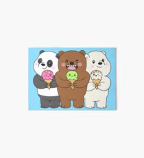 We Bare Bears Art Board Print