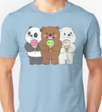 We Bare Bears Slim Fit T-Shirt
