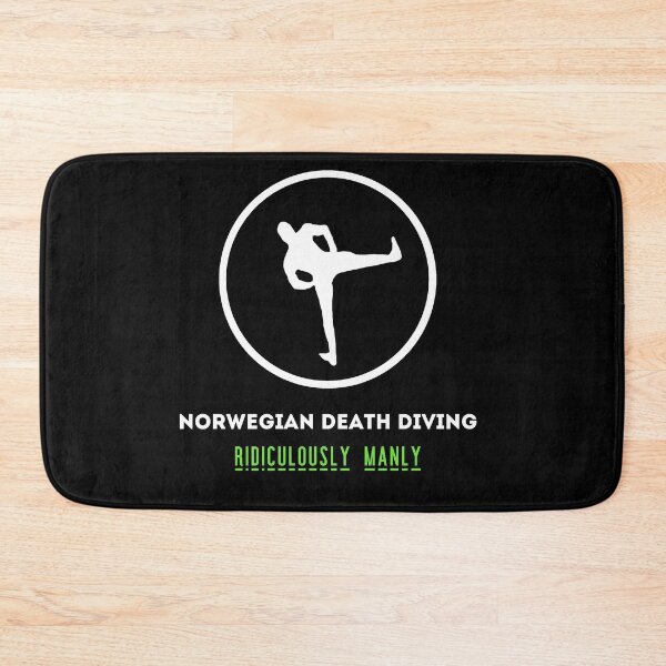 Item preview, Norwegian Death Diving - Ridiculously Manly designed and sold by CreateWhite.