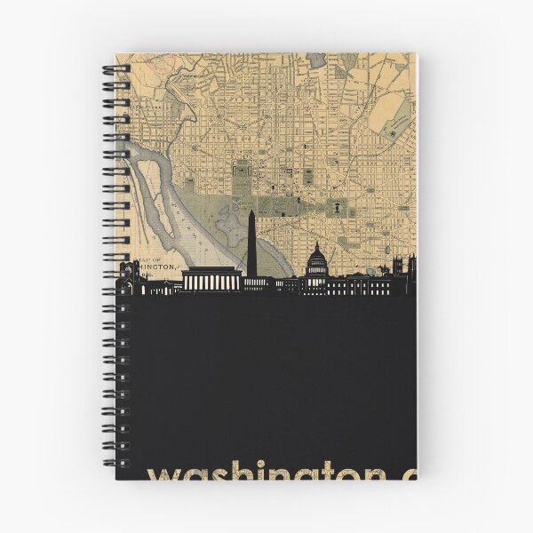 Item preview, washington dc skyline designed and sold by BekimART.