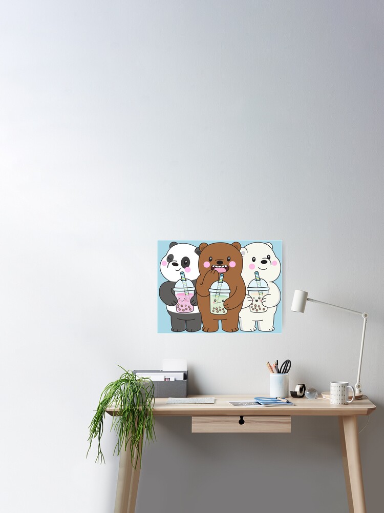 We Bare Bears Poster for Sale by plushism