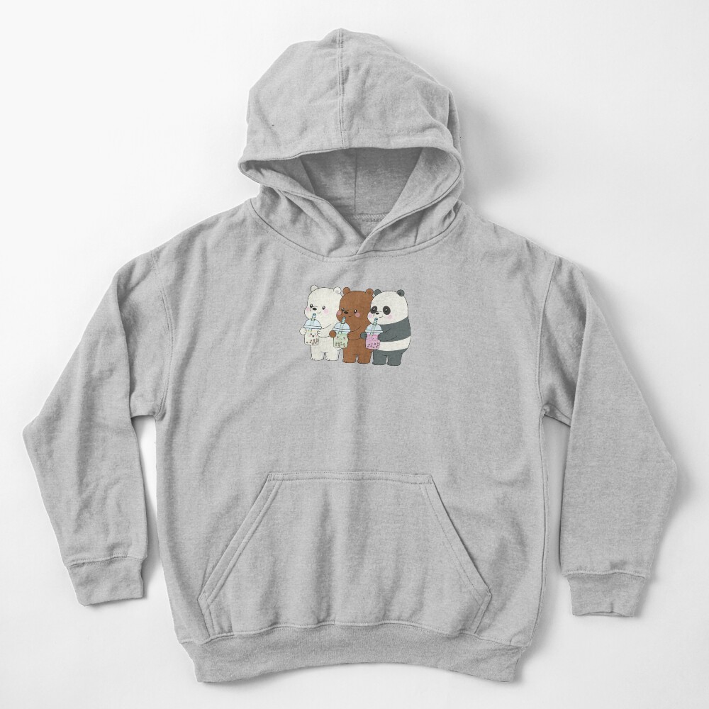 We Bare Bears Kids Pullover Hoodie