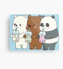 We Bare Bears Metal Print