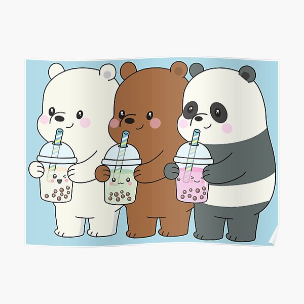 Trendy We Bare Bears Posters Designs 2023 | Shop On Printerval