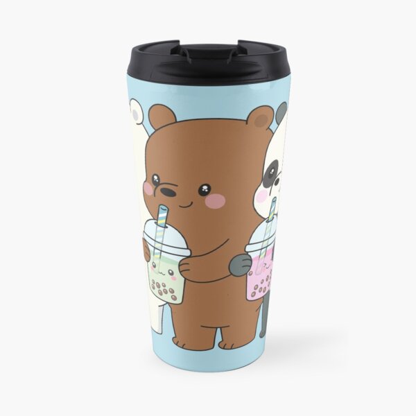 We Bare Bears Travel Mug