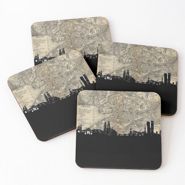 Item preview, zurich skyline designed and sold by BekimART.