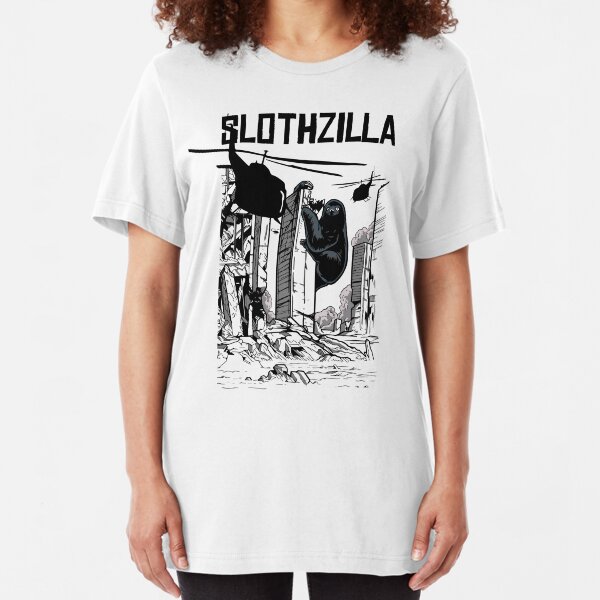 Slothzilla Slim Fit T-Shirt