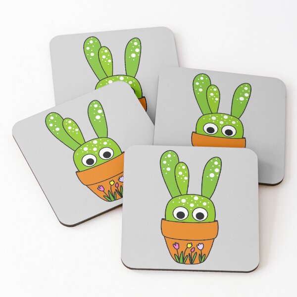 Item preview, Cute Cactus Design #232: Cute Cactus In Tulip Pot designed and sold by DreamCactus.