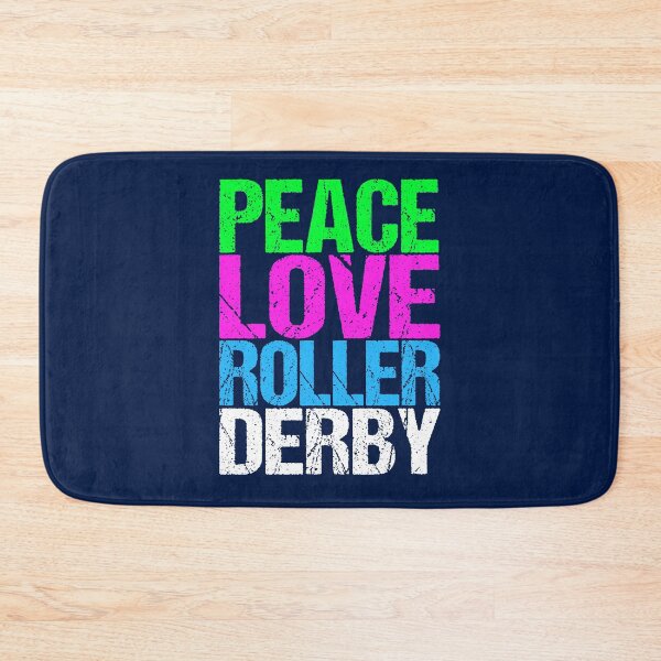 Item preview, Peace Love Roller Derby designed and sold by Epic Love Designs.