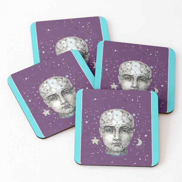 Item preview, Phrenology head smoking. designed and sold by FanitsaArt.