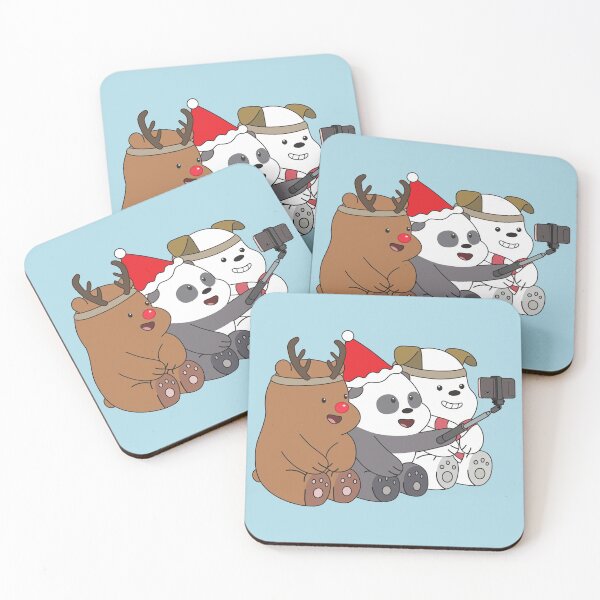 Item preview, We Bare Bears Xmas designed and sold by plushism.