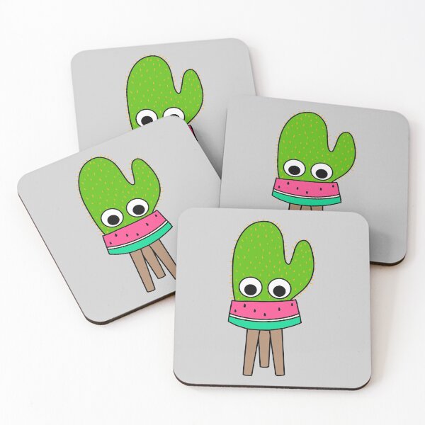 Item preview, Cute Cactus Design #234: Cute Cactus In Watermelon Planter designed and sold by DreamCactus.