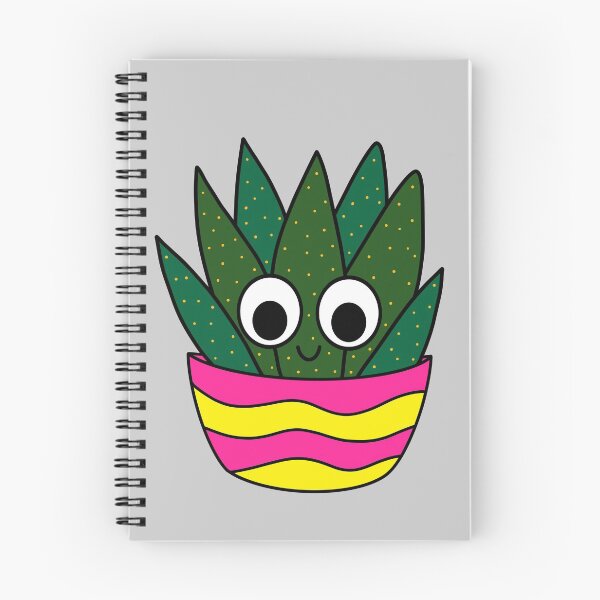 Artikelvorschau, Cute Cactus Design #235: Cute Succulent In Bright Pot entworfen und verkauft von DreamCactus.