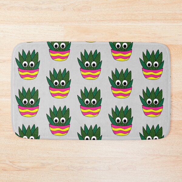 Item preview, Cute Cactus Design #235: Cute Succulent In Bright Pot designed and sold by DreamCactus.