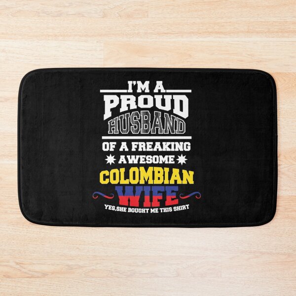 Item preview, COLOMBIA MARRAGE HUSBAND WIFE PRIDE QUOTE FUNNY T SHIRT SWEATER GIFT PRESENT designed and sold by Timcito.