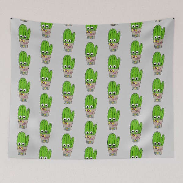 Artikelvorschau, Cute Cactus Design #236: Cute Trick Or Treat Cactus entworfen und verkauft von DreamCactus.