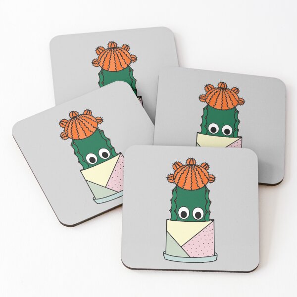 Item preview, Cute Cactus Design #239: Hybrid Cactus In Nice Soft Pot designed and sold by DreamCactus.