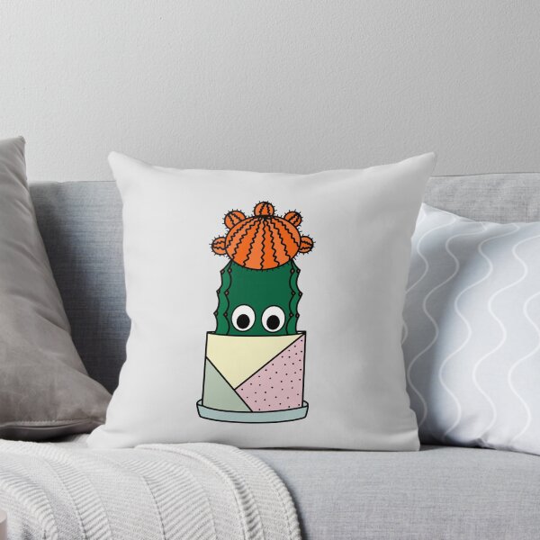 Item preview, Cute Cactus Design #239: Hybrid Cactus In Nice Soft Pot designed and sold by DreamCactus.