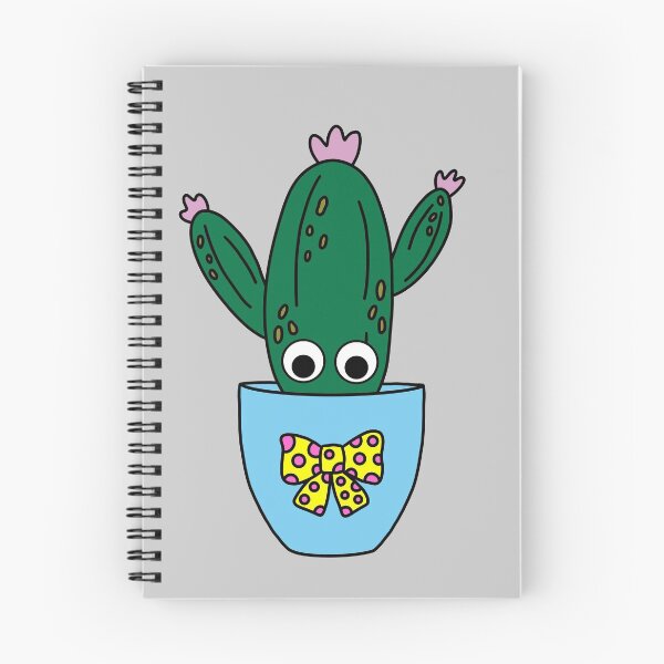 Artikelvorschau, Cute Cactus Design #241: Potted Saguaro Cactus With Cute Flowers entworfen und verkauft von DreamCactus.