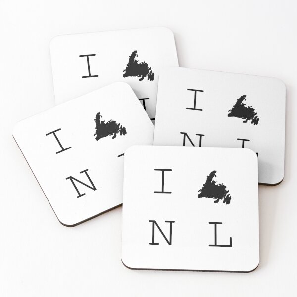 Item preview, I Love NL || Newfoundland and Labrador || Gifts || Souvenirs || Clothing designed and sold by SaltWaterOre.