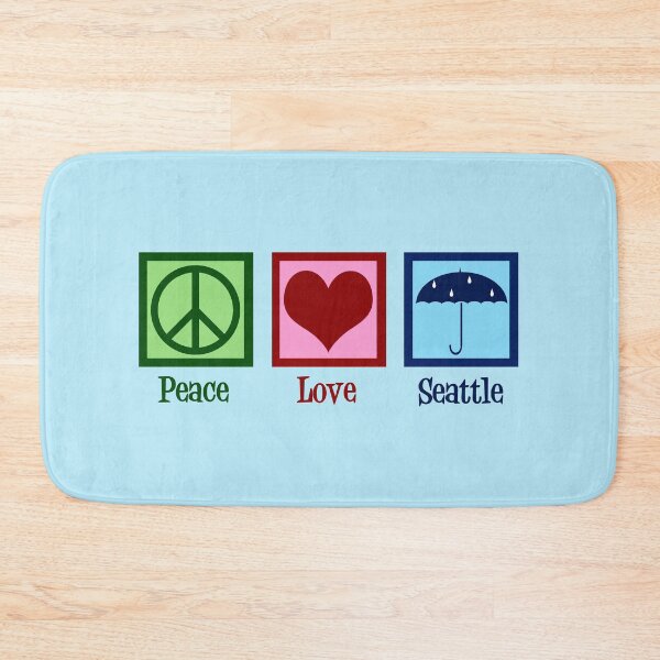 Item preview, Peace Love Seattle designed and sold by Epic Love Designs.