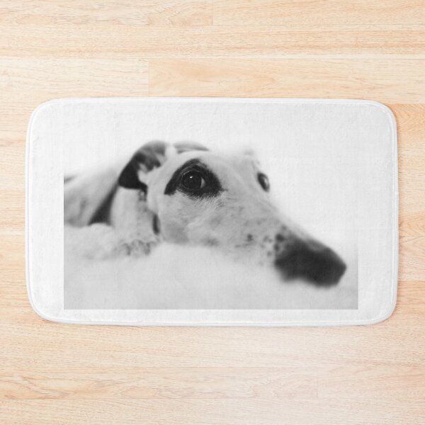 Item preview, Greyhound in mono designed and sold by HoundieLover.