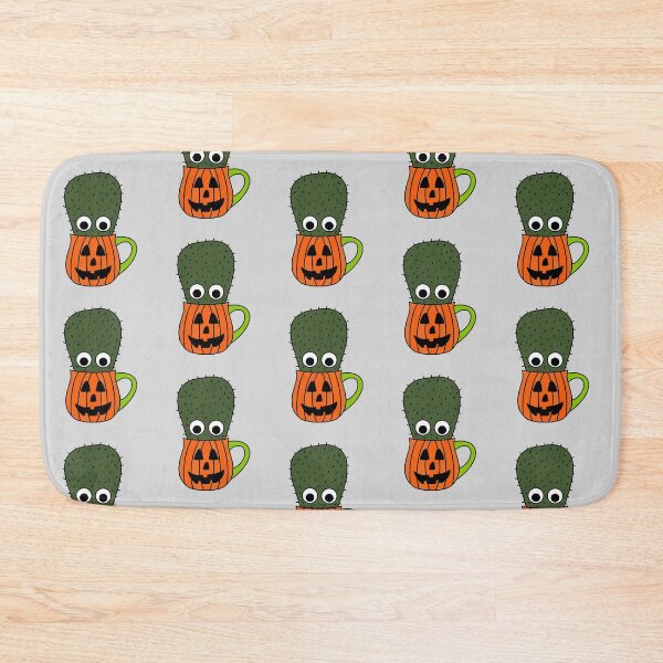 Item preview, Cute Cactus Design #248: Small Cactus In Jack O Lantern Mug designed and sold by DreamCactus.