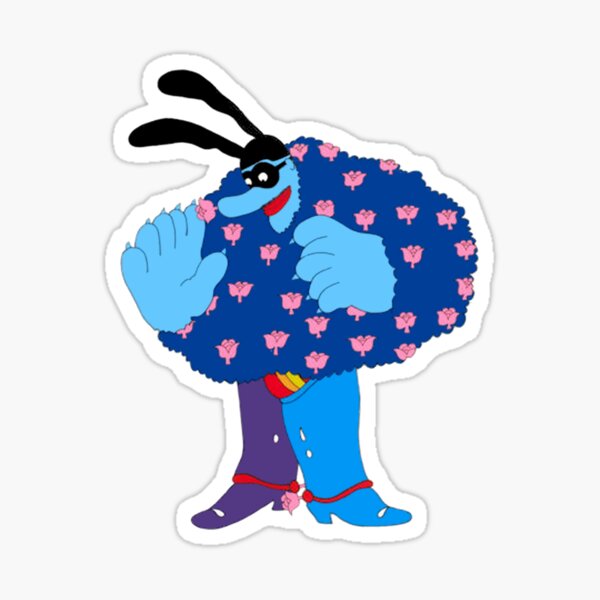 Blue Meanie Sticker