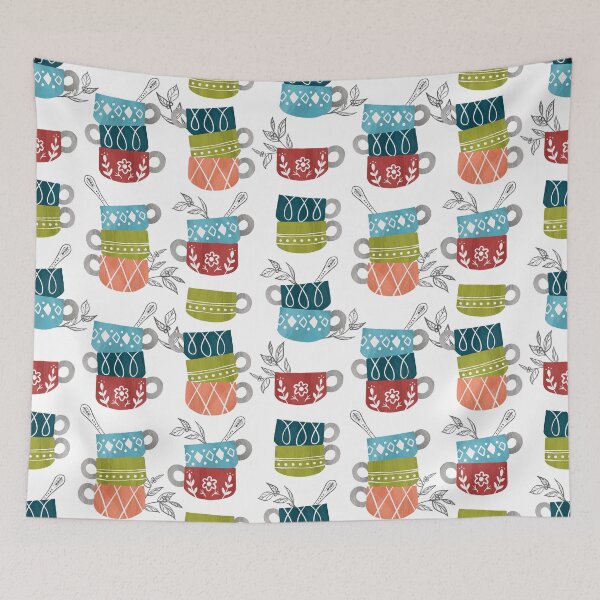 Item preview, Coffee and Tea Cups designed and sold by oppositedge.