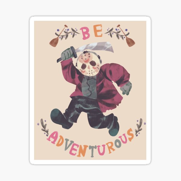 Be Adventurous Sticker