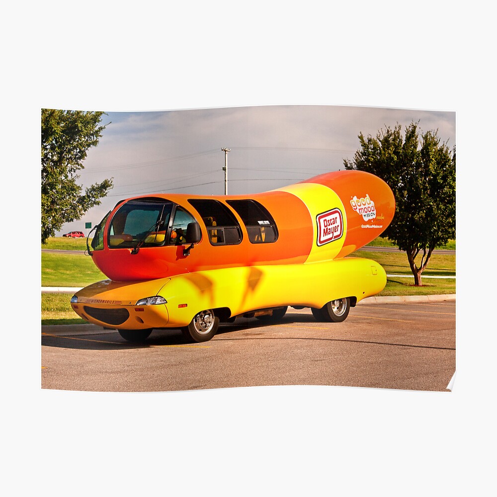 "Oscar Meyer Weiner Mobile" Poster by Stoneface | Redbubble