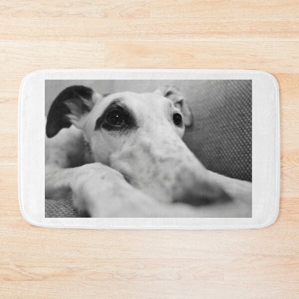 Item preview, Lily greyhound portrait designed and sold by HoundieLover.
