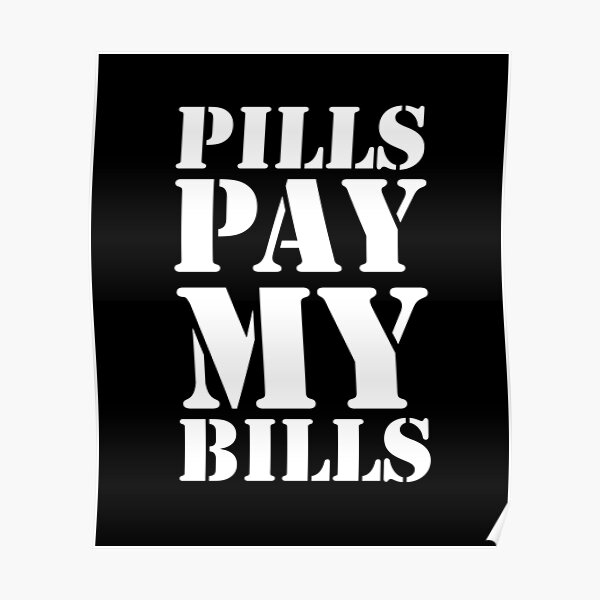 Pharmacist Pills Technician Pharmacy Student Poster