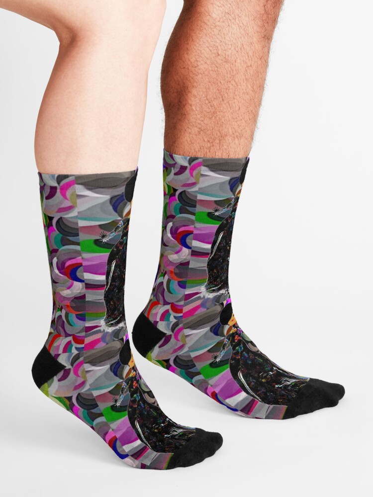Chaussettes ''L'artiste' : autre vue